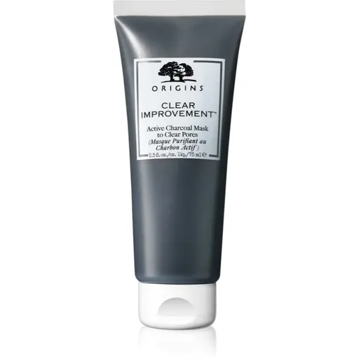 Origins Clear Improvement® Active Charcoal Mask To Clear Pores Masca de curățare cu cărbune 75 ml