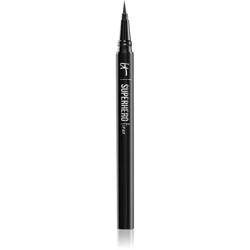 IT Cosmetics Superhero Liquid Eyeliner eyeliner în fix pentru femei Black 0.55 ml