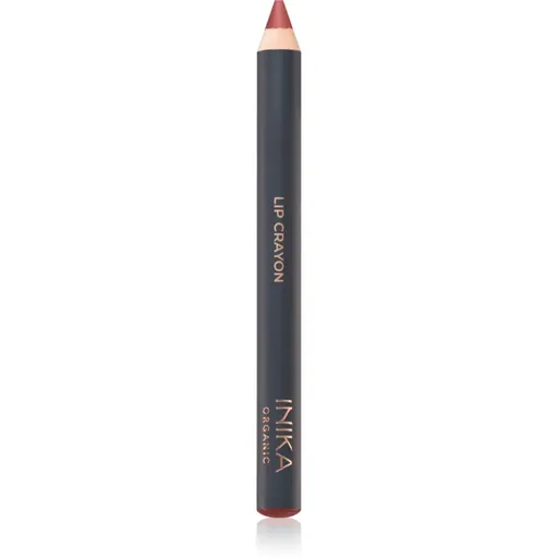 INIKA Organic Lipstick Crayon dermatograf cremos pentru buze culoare Rose Nude 3 g