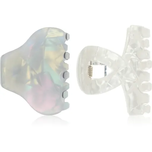 invisibobble Clipstar Pearly Frost clama de par mărimea M 2 buc