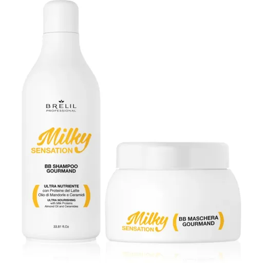 Brelil Professional Milky Sensation Set set cadou pentru par deteriorat
