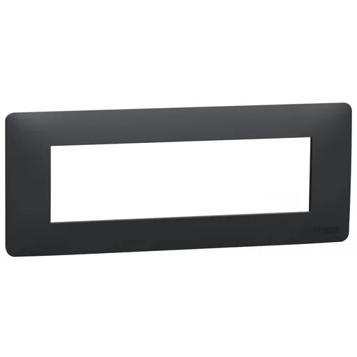 Rama Unica Studio 7 module Schneider Noua Unica NU210754, antracit