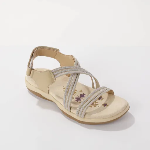 Sandale cu curele elastice, Velcro