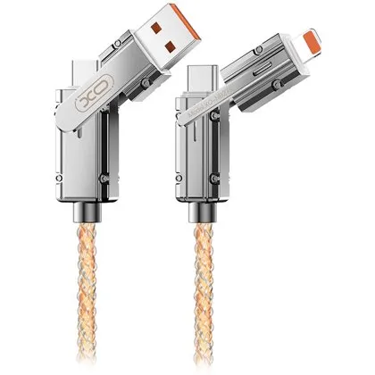 Cablu 3IN1 USB-C/LIGHTNING /USB 60W 1M Xo GSM188170