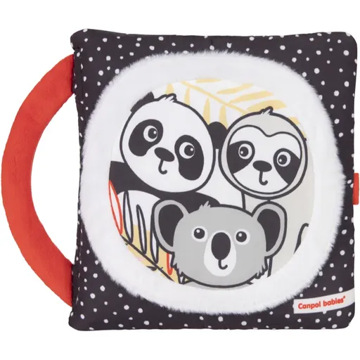 Canpol babies BabiesBoo Sensory Activity Book carte educativă contrastantă Panda 1 buc
