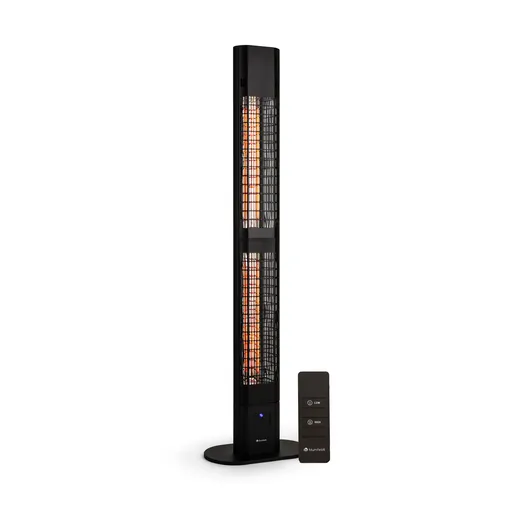 Blumfeldt Heat Guru 3000, încălzitor radiant, 3000 W, IP54, pentru exterior, telecomandă