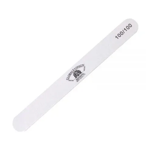 Pila Unghii Global Fashion Dreapta, Alba, 100/100