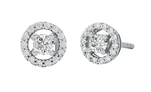 Michael Kors Cercei eleganți din argint cu pietre transparente de zircon cubic MKC1823040