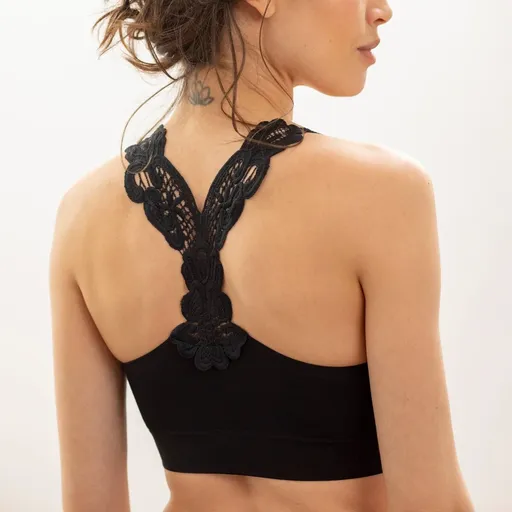 Sutien bolero fără cusături cu spate sport