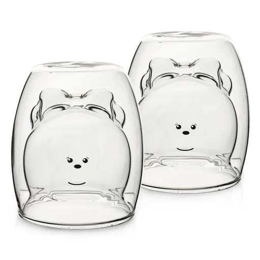 Pahare termo 4Home Hot&Cool Lady Bear 250 ml, 2 buc.