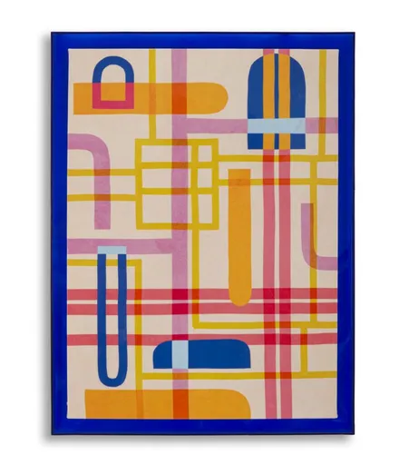 Mauro Ferretti Pictura Pe Panza Lacuită Cu Lac Acrilic Și Ramă -B- Cm 60X3,3X78 | Aosom Romania