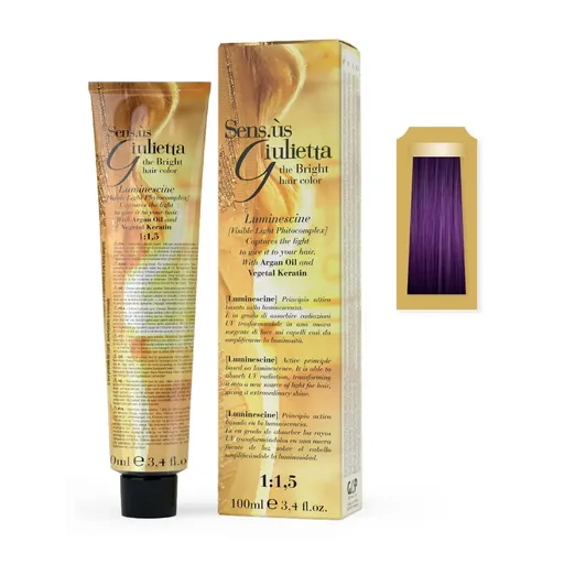 Vopsea de Par Permanenta Giulietta Purple 100 ml