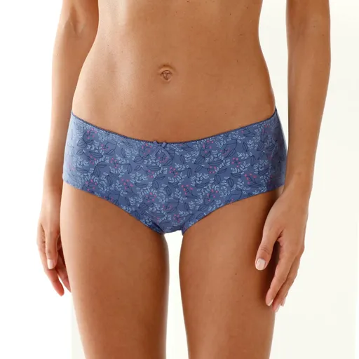 Set de 4 perechi de chiloți cu imprimeu de păun