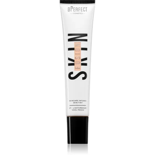 BPerfect Skin Fusion make-up cu textura usoara pentru un look natural culoare 7 Light/Medium Cool Peach 30 ml
