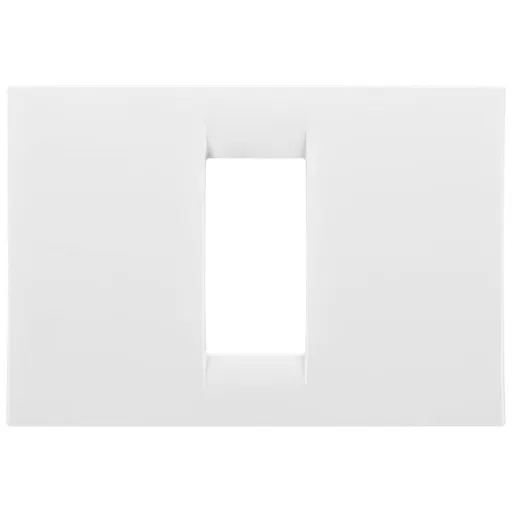 Rama ornament 1 modul Gewiss System Virna GW22101, alb