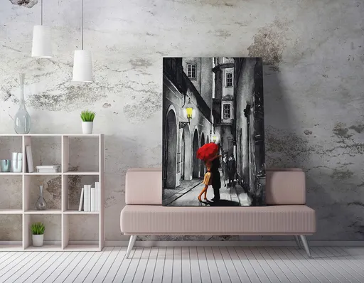 Tablou decorativ, WY92 (50 x 70), Lemn, Multicolor