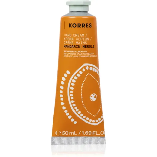 Korres Mandarin Neroli crema de maini hidratanta cu ulei de migdale 50 ml
