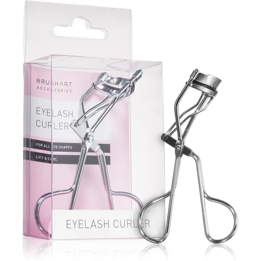 BrushArt Accessories Eyelash curler cleste pentru curbarea genelor Silver 1 buc