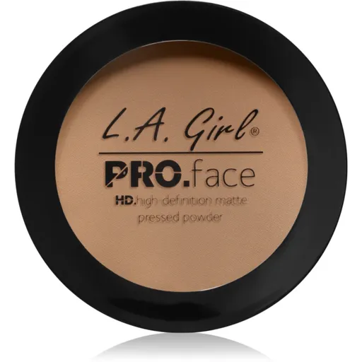 L.A. Girl Cosmetics PRO. Face HD pudra compacta cu efect matifiant culoare Buff 7 g