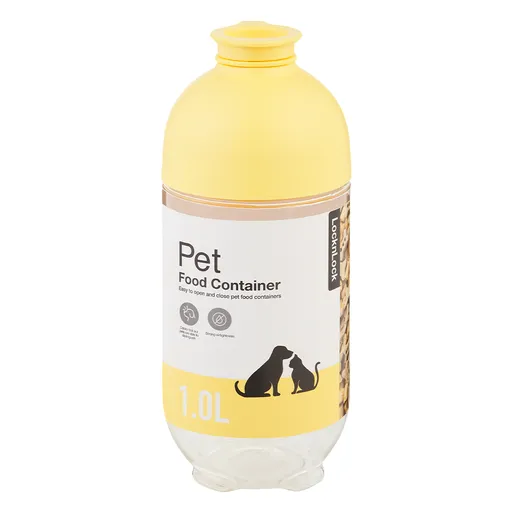 LOCKnLOCK Recipient pentru granule pentru animalede companie, 1 l