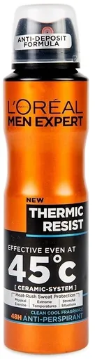 L'Oréal Paris Spray antiperspirant pentru bărbați Men Expert Thermic Resist 150 ml