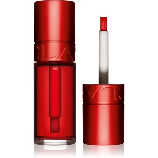 Clarins Water Lip Stain Lip Gloss mat cu efect de hidratare culoare 03 red water 7 ml
