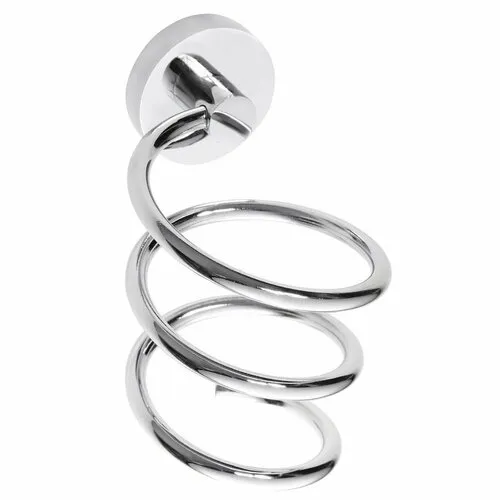SAPHO XR002 X-Round suport pentru uscător de păr,spiralat, argintiu
