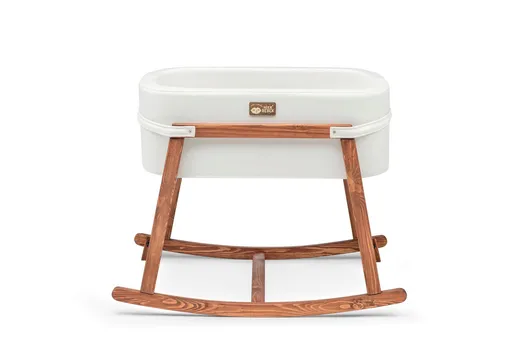 Balansoar bebelusi, Hanah Home, Hier, Alb / Stejar