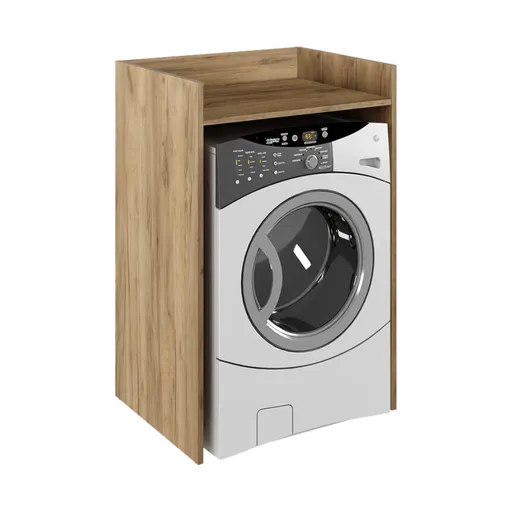 Dulap pentru mașină de spălat VOJTO, stejar artisan, maro