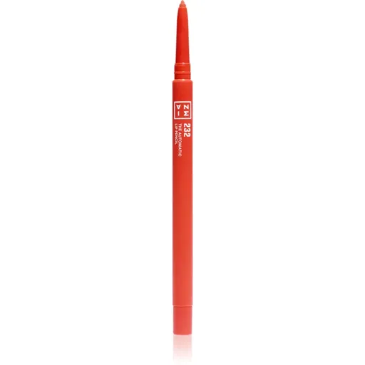3INA The Automatic Lip Pencil creion contur buze culoare 232 Hot coral 0.35 g