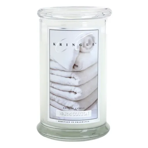 Kringle Candle Warm Cotton lumânare parfumată 624 g