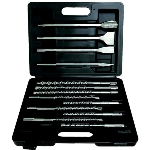 Fieldmann FDV 9151 SDS set de burghie și dălți, 13 piese