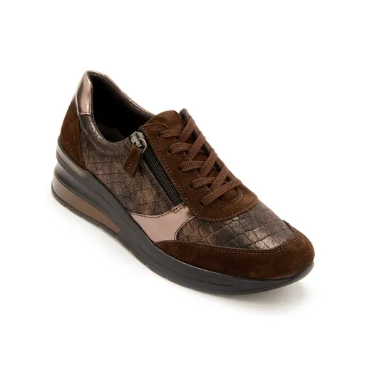 Pantofi din piele cu șiret