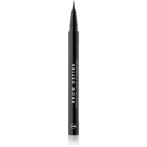 MUA Makeup Academy Brow Define creion pentru sprancene culoare Black 0.5 ml