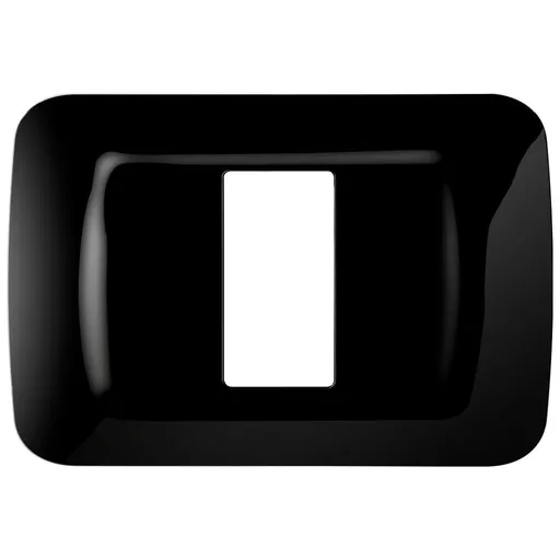 Rama ornament 1 modul Gewiss System TOP GW22511, negru