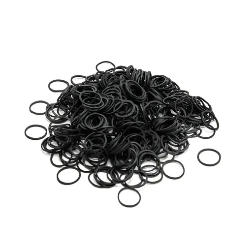 Elastice de Par Set 500 buc - Negre, Calitate Premium