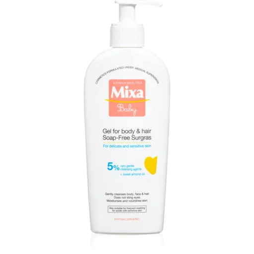 Mixa Baby 2 in 1 gel de dus si sampon pentru copii 250 ml