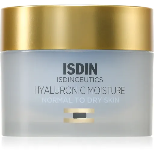 ISDIN Isdinceutics Hyaluronic Moisture Normal To Dry Skin Ceram crema de zi pentru piele normala si uscata reîncărcabil 50 g