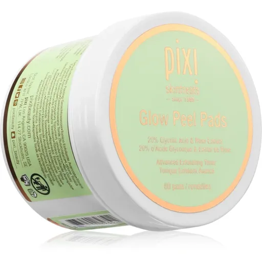 Pixi Glow Peel tampoane exfoliante pentru strălucirea și netezirea pielii 60 buc