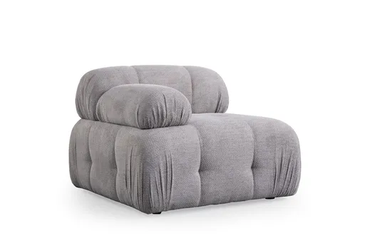 Fotoliu, Atelier del Sofa, 560ARE2951, Lemn de fag / PAL, Gri deschis