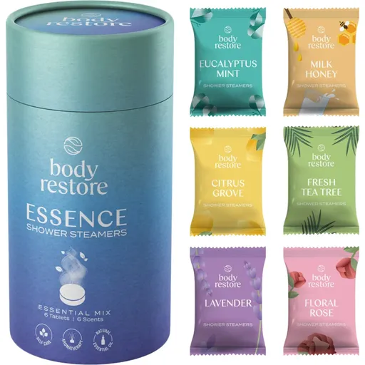 Body Restore Essence Shower Steamers tablete pentru duș 6 buc