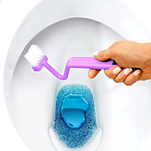 Perie pentru toaletă curbată