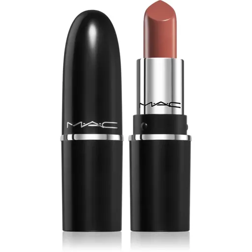 MAC Cosmetics MACximal Mini Silky Matte Lipstick ruj mat culoare Warm Teddy 1.7 g