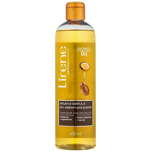 Lirene Shower Oil Argan and Marula ulei de dus cu efect de nutritiv 400 ml
