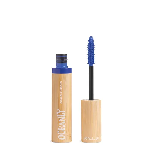 Attitude Rimel cu ser nutritiv pentru gene 2în1 Oceanly (Mascara + Serum) 7 g Blue