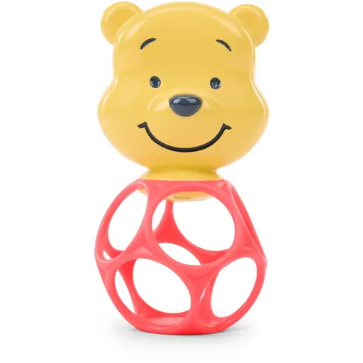 Bright Starts Hunny & Shake Winnie the Pooh jucărie pentru dentiție cu zornăitoare 2 buc