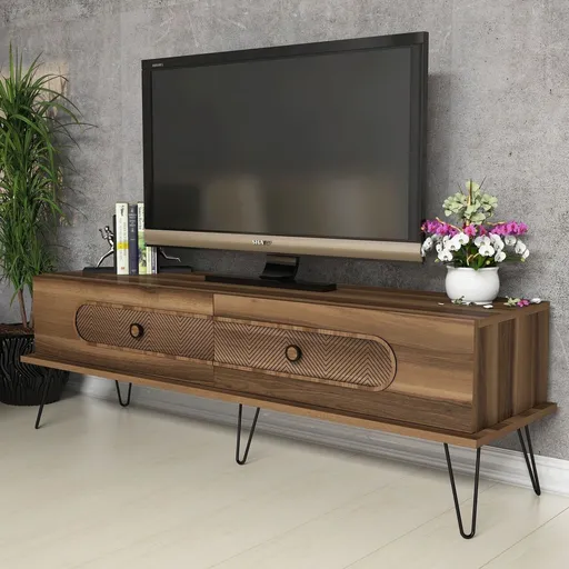Comoda TV, Hanah Home, Ekol, 145x45x40 cm, Maro