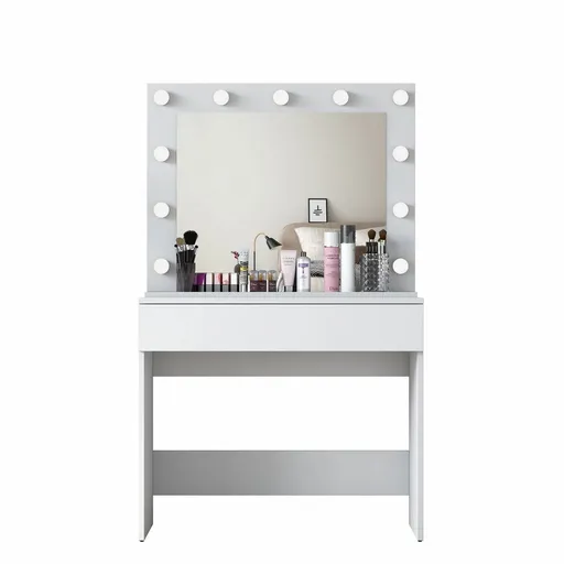 Masă cosmetică Aria White