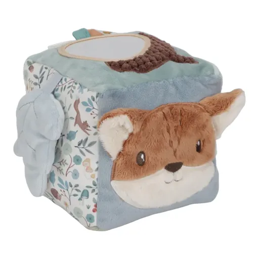 Little Dutch Forest Friends Soft Activity Cube jucărie cu activități 0 m+ 1 buc