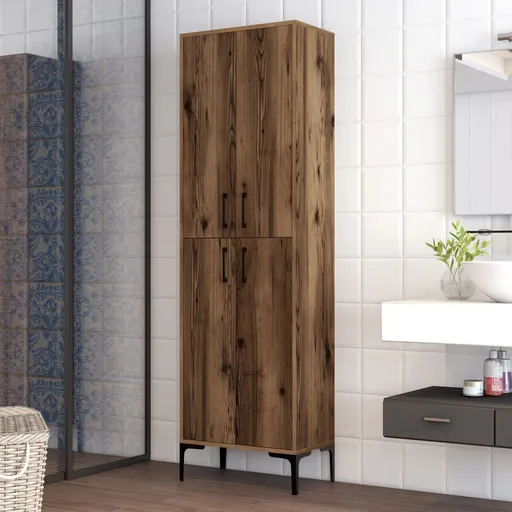 Dulap multifunctional, Hanah Home, Berlin A, 60x200x35 cm, Maro